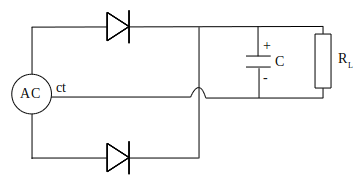 filter capacitor to output DC