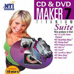 NTI CD DVD Maker Platinum 7.7.0 full crack with serial key free download