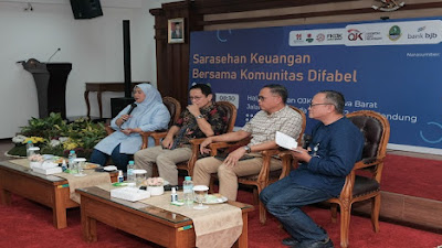  Kolaborasi  bank bjb dan OJK  Gelar Sarasehan, Tingkatkan Literasi dan Inklusi Keuangan