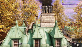 new world roof horse