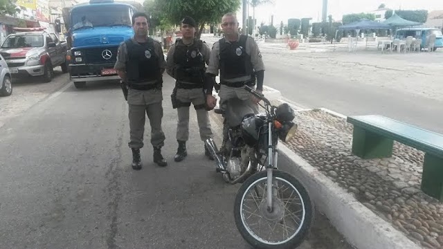 Barra de Santa Rosa-PB: Condutor de moto é preso