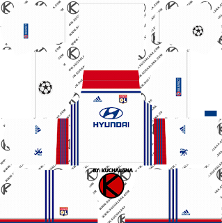  and the package includes complete with home kits Baru!!! Olympique Lyonnais 2018/19 Kit - Dream League Soccer Kits
