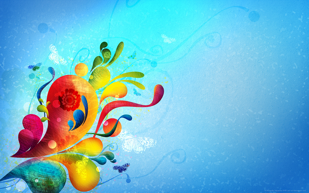 Colorful Abstract Desktop Wallpaper