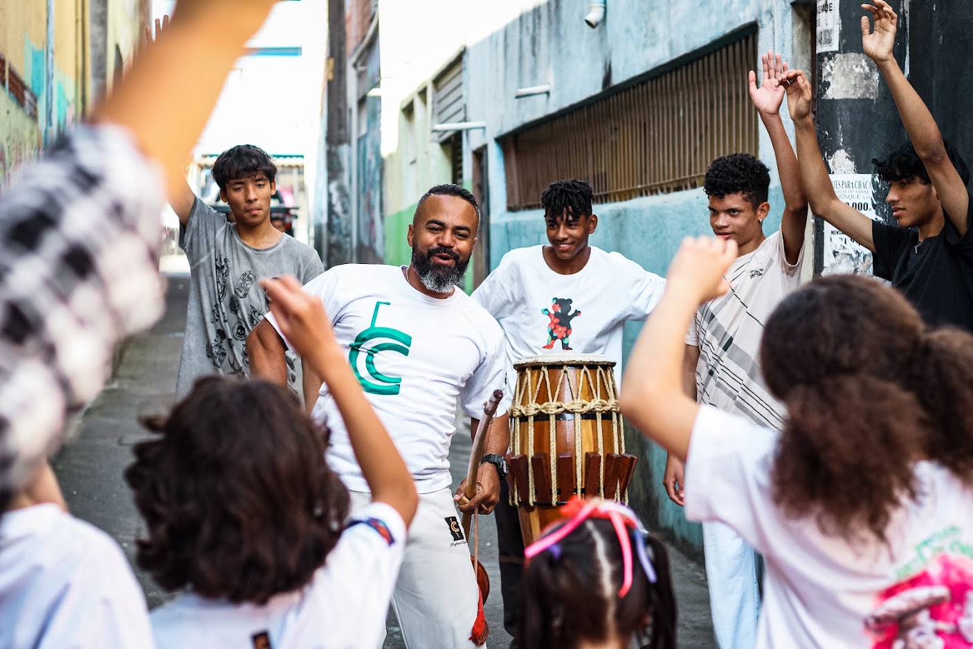 Roda de capoeira do Arte da Ginga