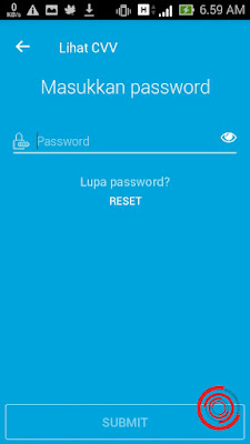 Terakhir silakan kalian masukan password akun Jenius kalian