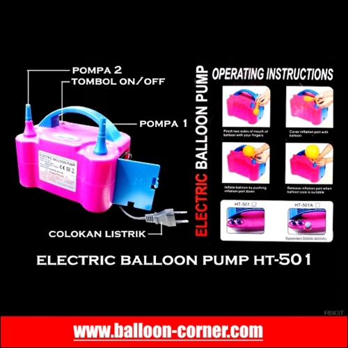 SON Electric Balloon Pump HT-501 / Pompa Balon Elektrik SON HT-501