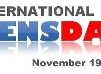 International Men’s Day - 19 November.