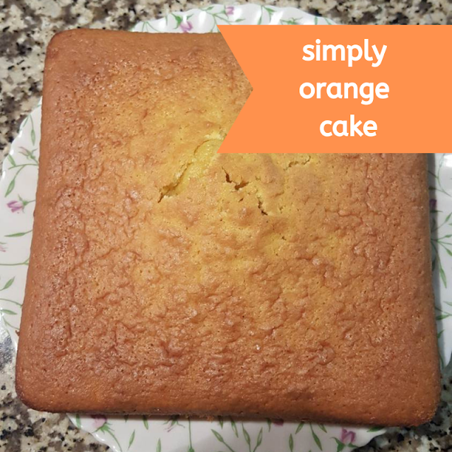 Simply orange cake recipe