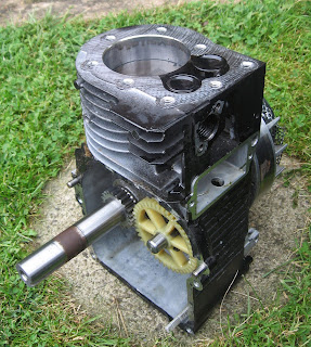 lawn mower engine broke down to see parts