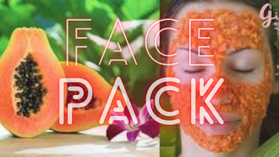 Papaya And Orange Juice Face Pack