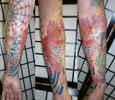 Fish Koi Tattoos Japanese Koi