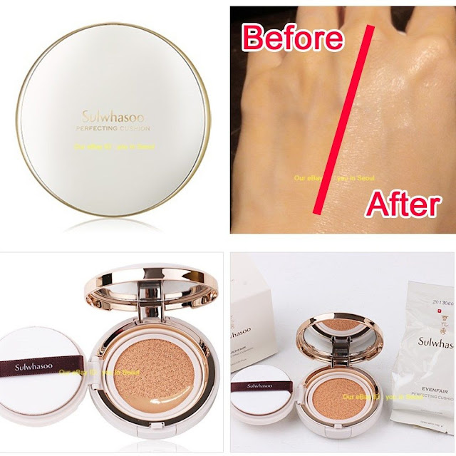 review mỹ phẩm, feedback mỹ phẩm, review sulwhasoo, sulwhasoo pefecting cushion brightening