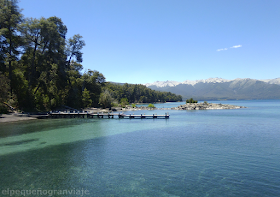 Bosque, Arrayanes,Villa la Angostura, Nahuel Huapi, muelle
