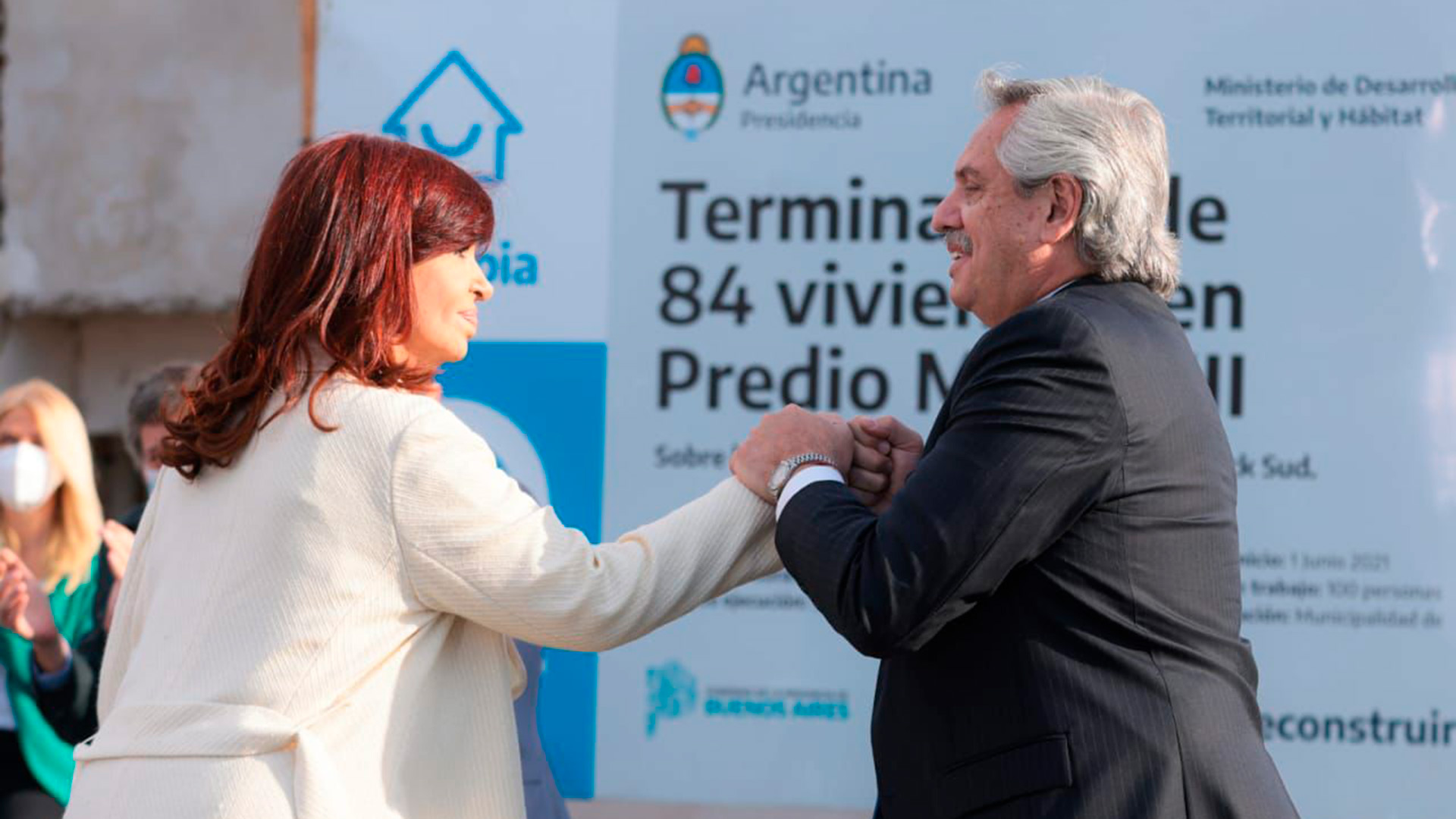 El apoyo de Cristina Kirchner al Presidente: “Alberto, tranquilo, poné orden en lo que tengas que poner orden, no te pongas nervioso y metele para adelante”