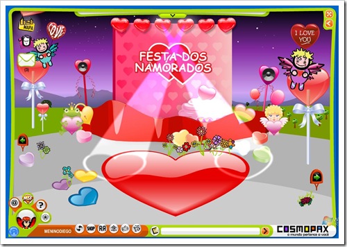 Festa do Dia dos Namorados em Cosmopax