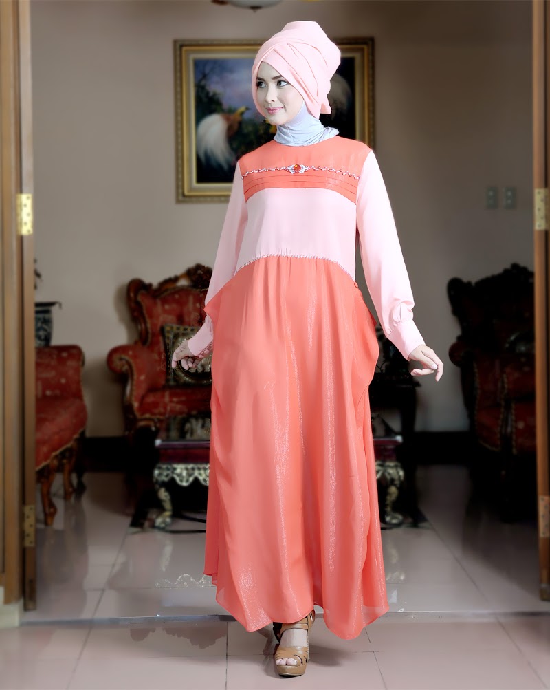 Ide Istimewa Model Gamis Modern, Motif Baru!