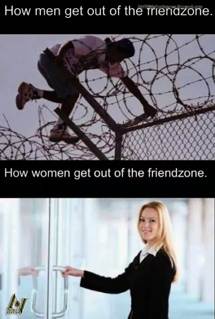 Man woman friendzone comment whatsapp image