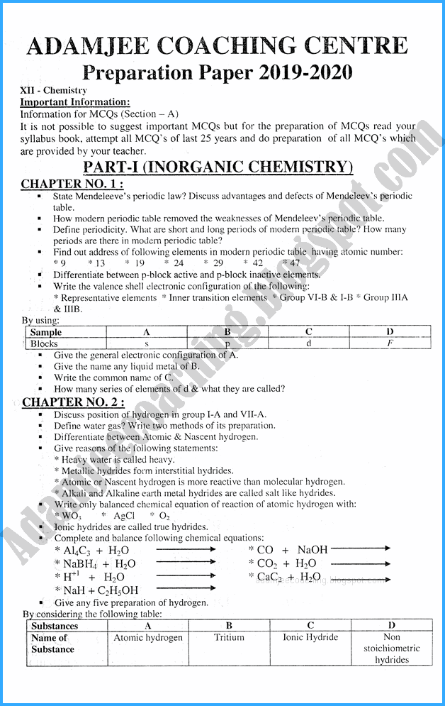 chemistry-12th-adamjee-coaching-guess-paper-2020-science-group