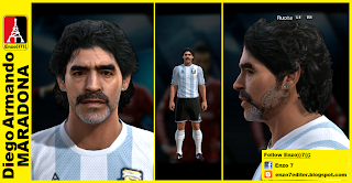 Face Diego Maradona PES 2013