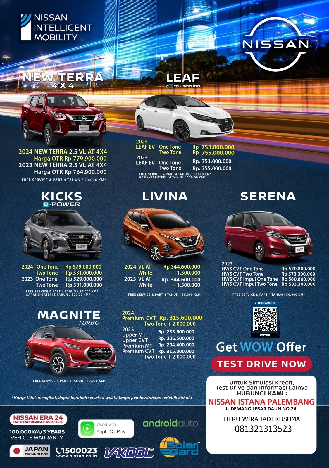 harga nissan palembang