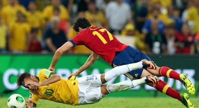 Brazil vs Spanyol 3-0: Hasil Final Piala Konfederasi 2013