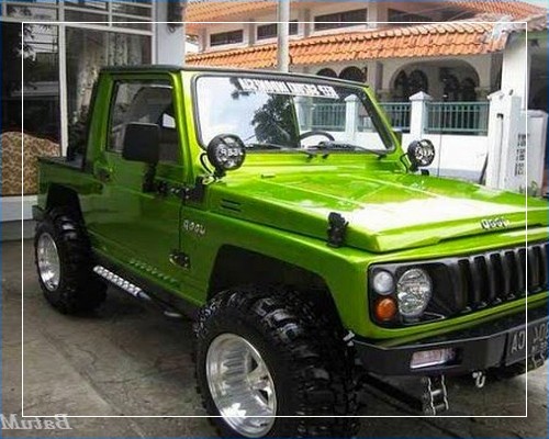 Modifikasi mobil katana terbaru ceper jimny 4x4 tahun 1989-90 gx long