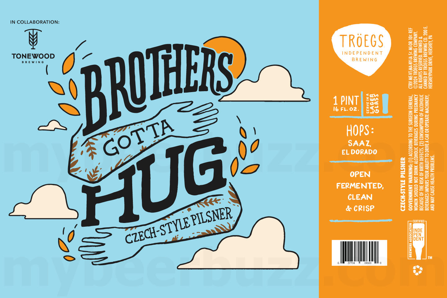 Tröegs & Tonewood Collaborate On Brothers Got to Hug