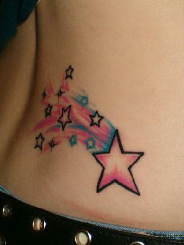 star tattoos for women