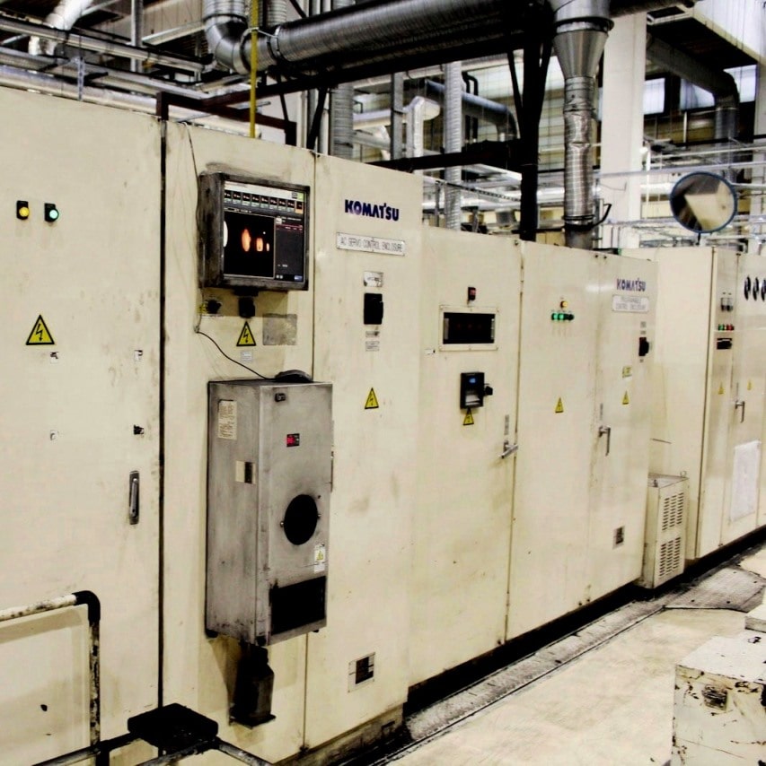 Hot forging press Komatsu CAH1600 - 1600 ton