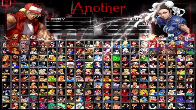 KOF Mugen The Another Edition character select