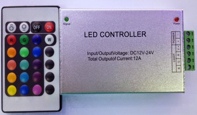 led rgb mini controller