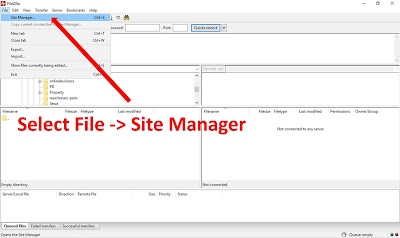 Beginners Guide How To Use Filezilla FTP Client 