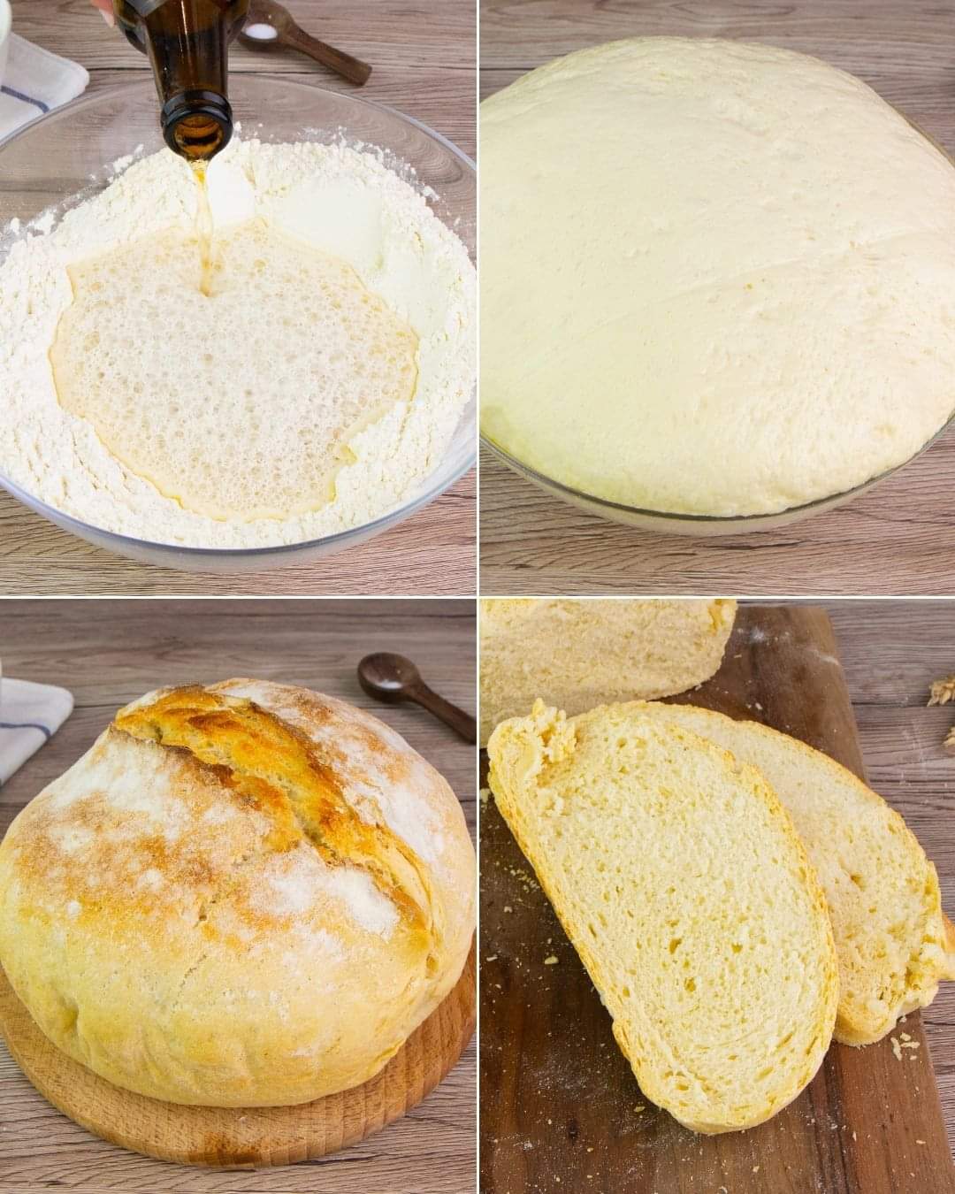 Beer bread: soft and fragrant!