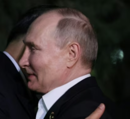  "Good for them": White House gags about Putin and Xi Jinping hugging each other