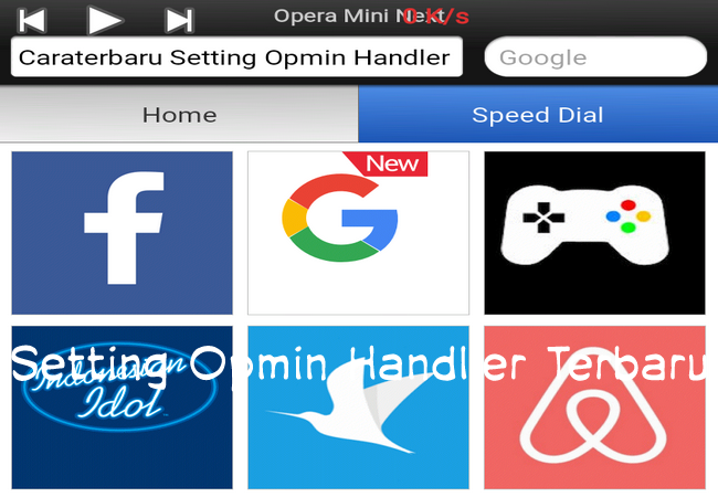 Cara Setting Opera Mini Handler Apk Internet Gratis Telkomsel Terbaru 2021