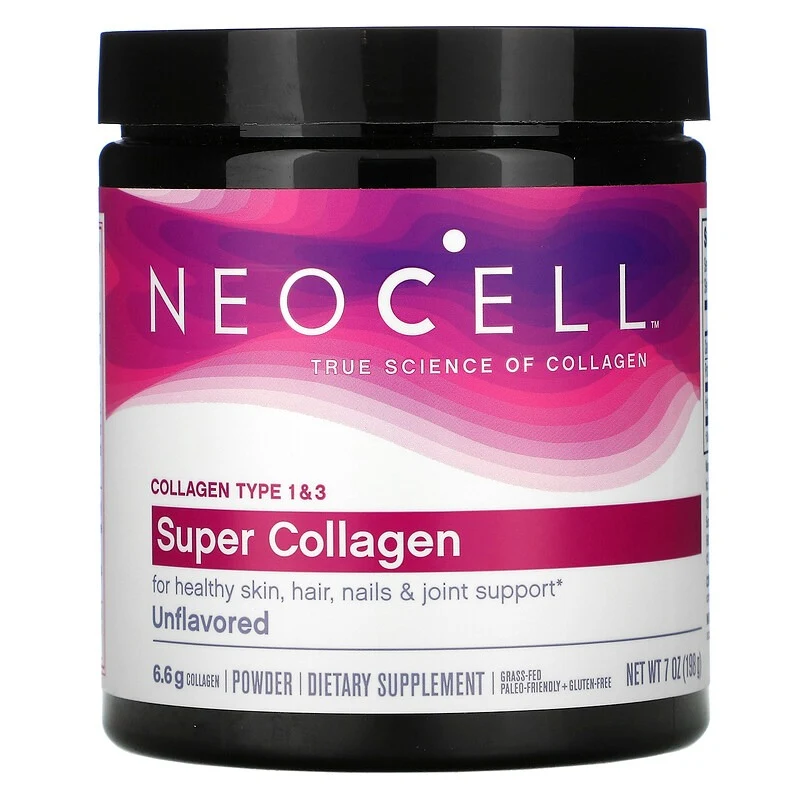 Neocell, суперколлаген, с нейтральным вкусом, 198 г (7 унций)