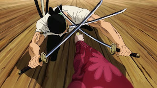 ワンピースアニメ ゾロ ジュラキュール・ミホーク ONE PIECE ZORO vs. Dracule Mihawk