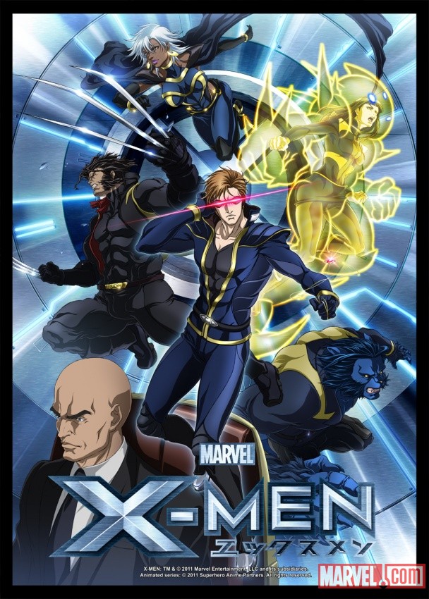 XMen anime No dia 1 de abril chegou ao canal japon s Animax a nova s rie 