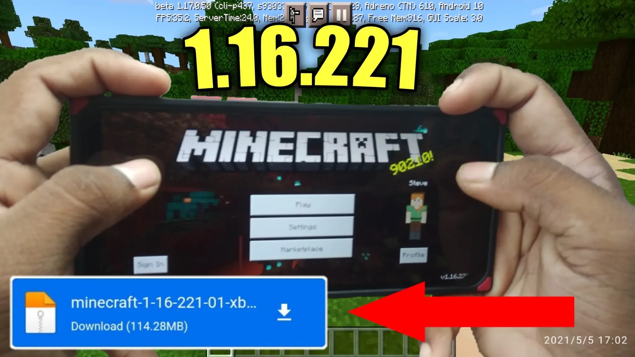 Minecraft Pe V 1 16 221 Latest Update