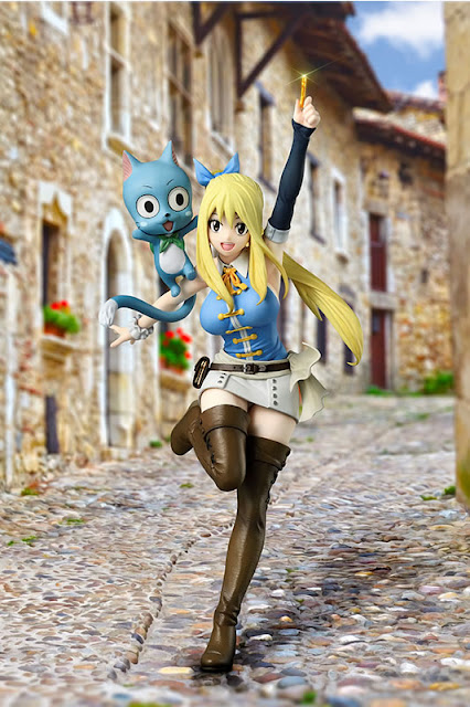 Fairy Tail - Figura de PVC Lucy Heartfilia 1/8 de Bell Fine