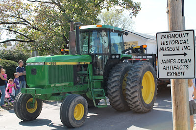 Tractor on parade