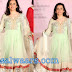 Bollywood Celebrity in White Embroidery Salwar at CPAA Fashion Show