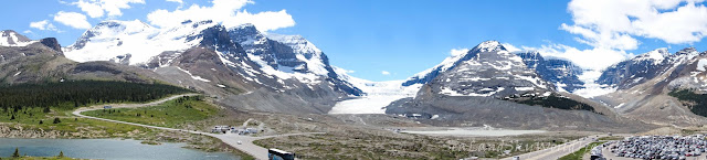 哥倫比亞冰原, Columbia Icefield, Athabasca Glacier