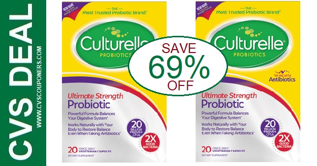 Culturelle Probiotic CVS Deals
