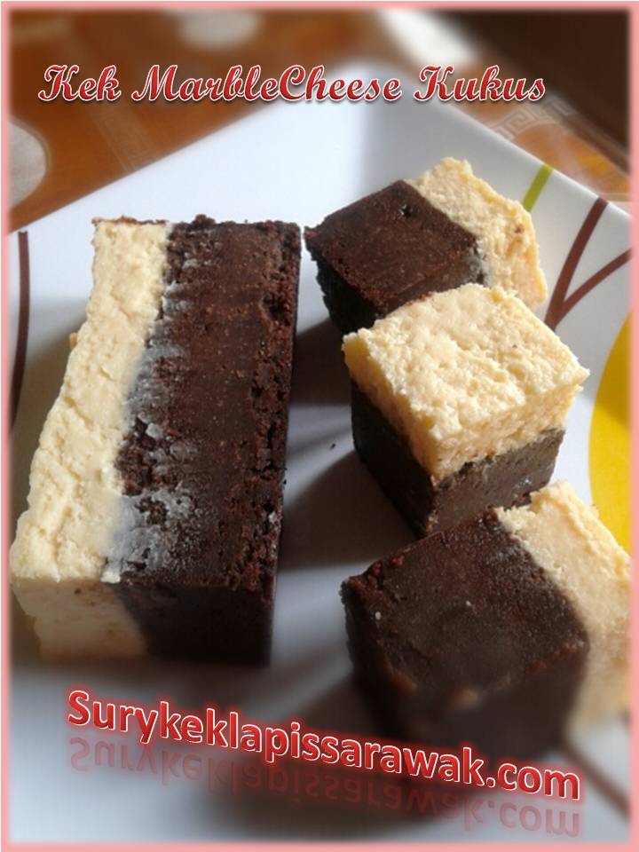Sury Kek Lapis Sarawak: kek marble cheese