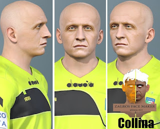 PES 2021 Faces Pierluigi Collina by Alireza