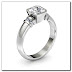 Mens Floating Diamond Ring