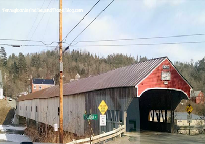 Bath Covered Bridge in New Hampshire