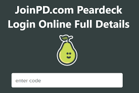 JoinPD com: Peardeck Login Guide Details 2023