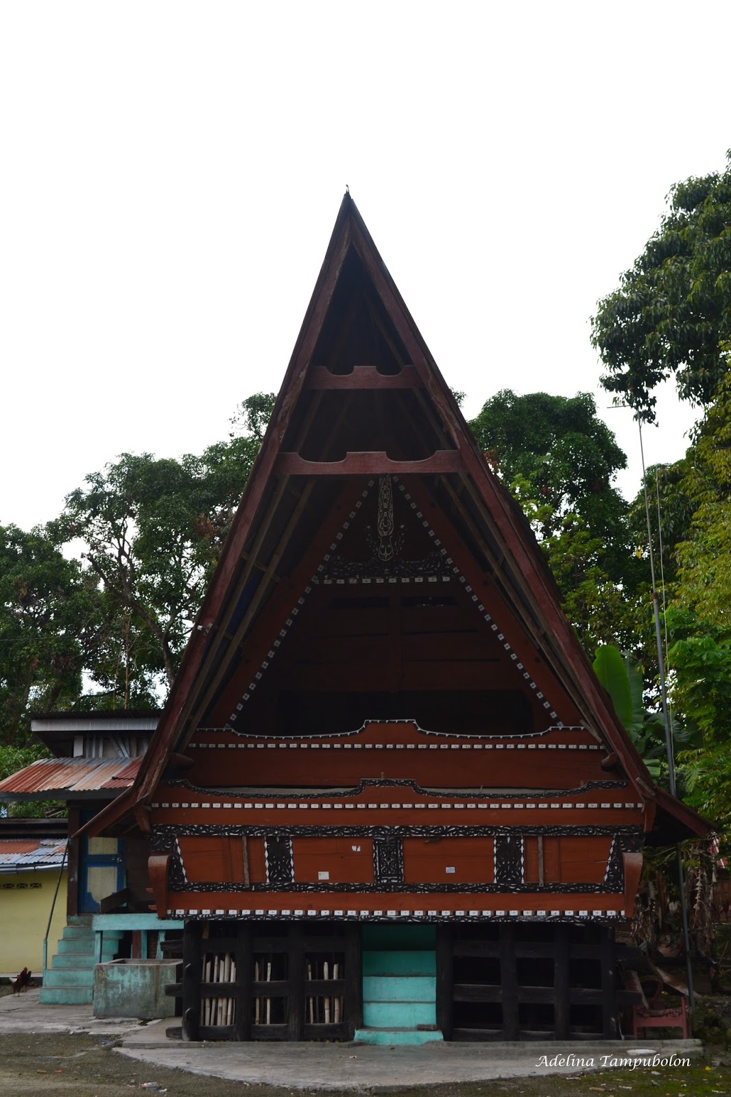 Rumah adat sumatera utara - bolon: Gambar Rumah Bolon